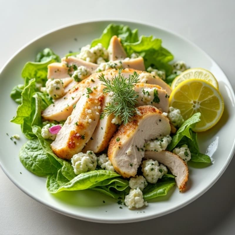 Creamy Lemon Herb Chicken Salad