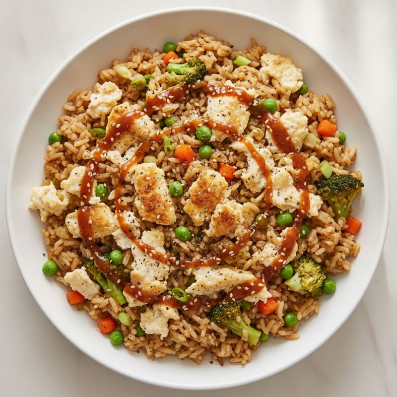 Savory Egg White Fried Rice