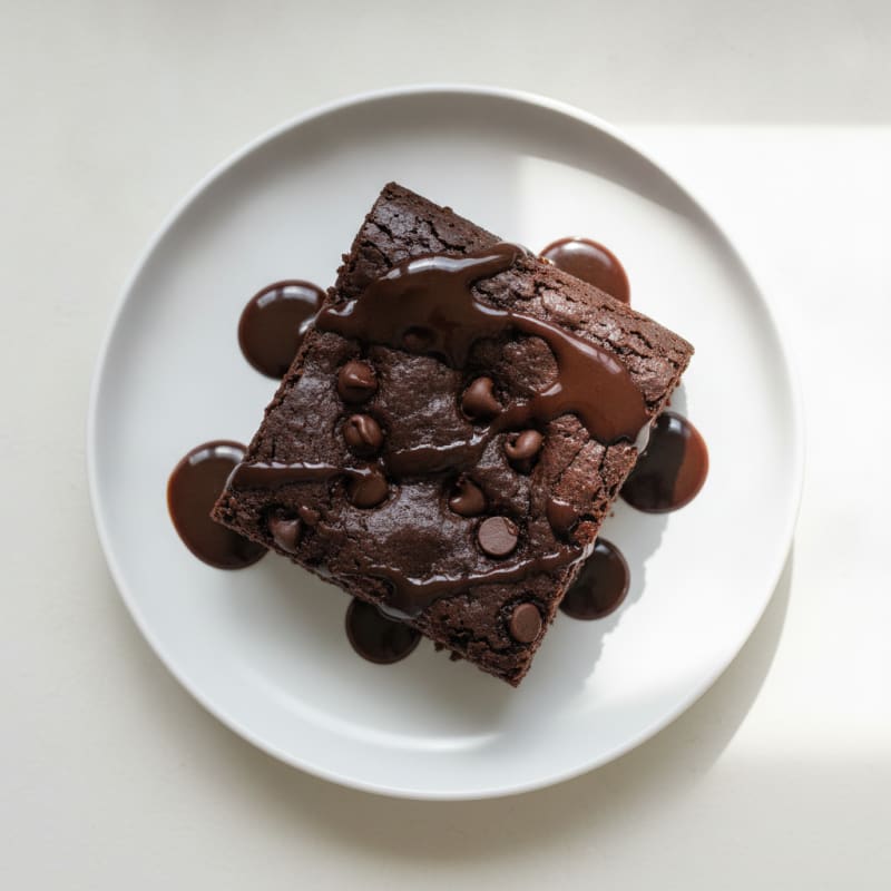 Decadent High-Protein Fudge Brownie