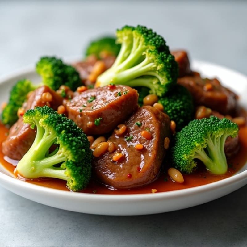 Ginger-Garlic Beef and Broccoli Stir-Fry