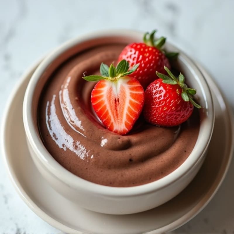 Silky Chocolate Protein Pudding
