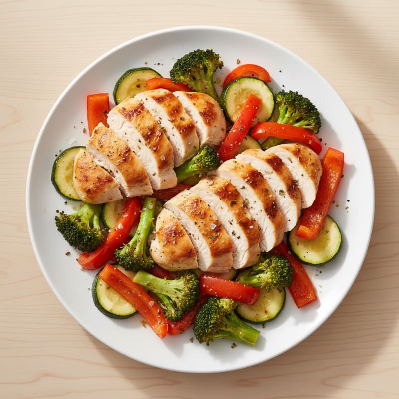 Sheet Pan Lemon Herb Chicken and Veggies
