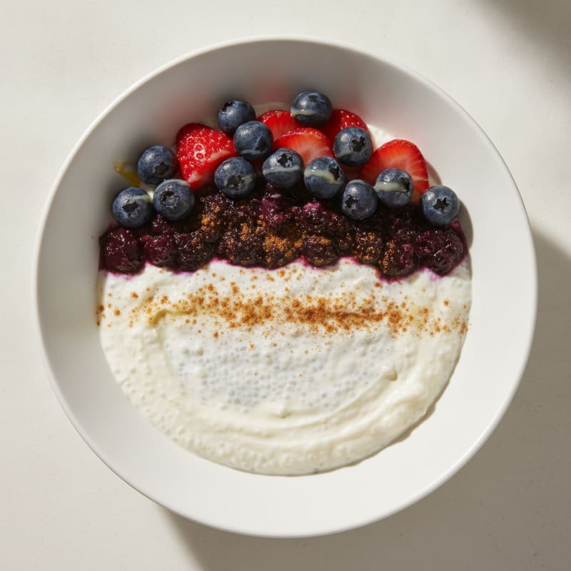 Berry Chia Seed Pudding