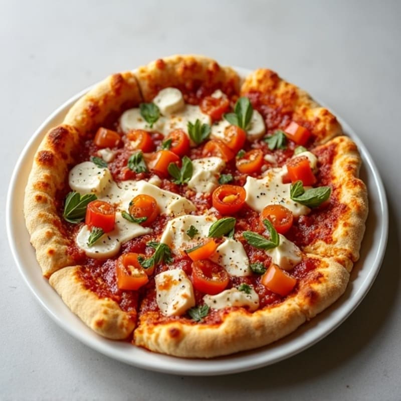 High-Protein BBQ Chicken Pizza