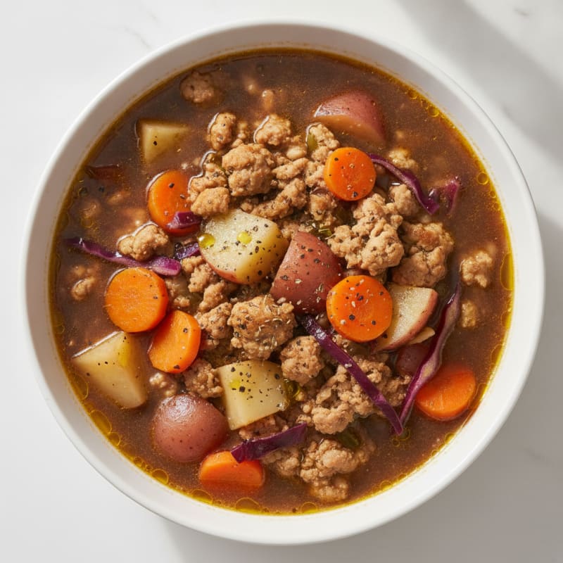 Turkey and Root Vegetable Stew