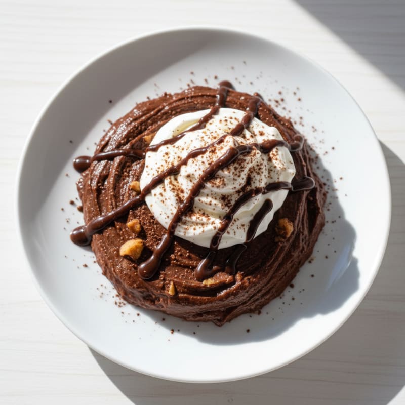 Silky Chocolate Protein Pudding with Greek Yogurt