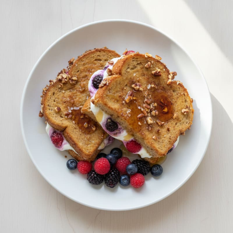 Berry-Stuffed Crispy French Toast
