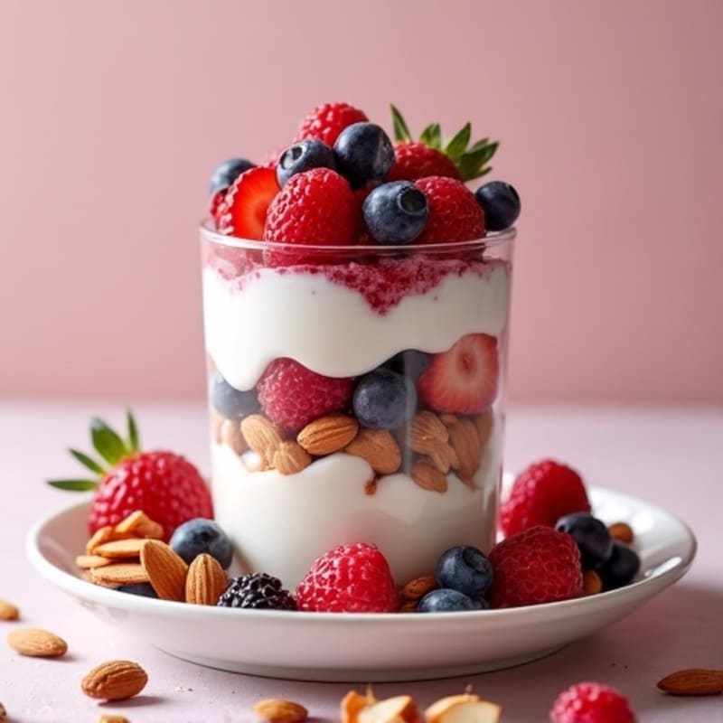 Creamy Berry Parfait