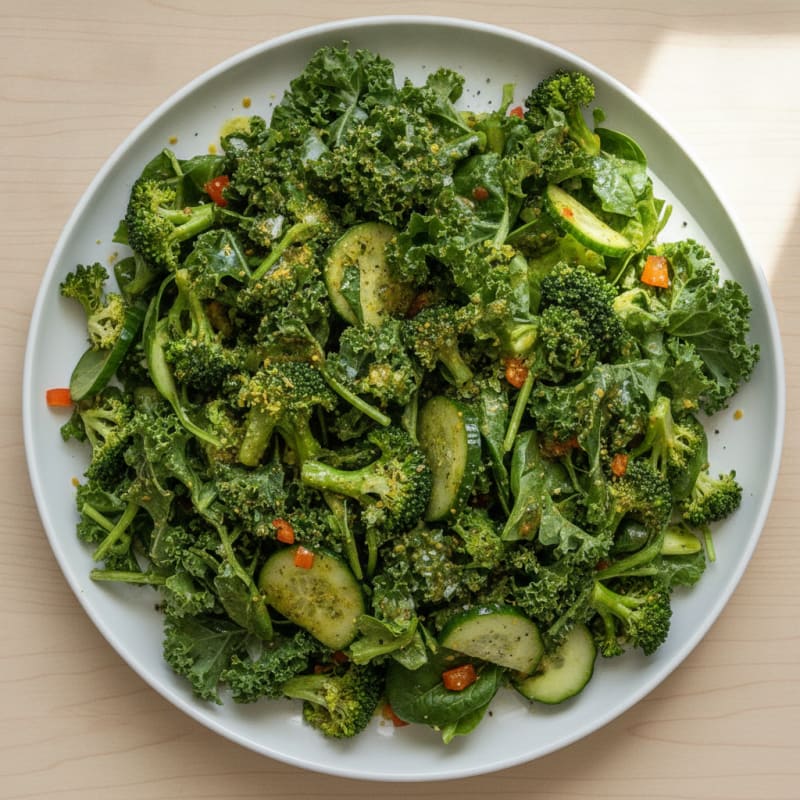 Vibrant Garden Greens with Citrus Vinaigrette