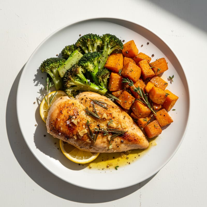 Garlic Herb Roasted Chicken
