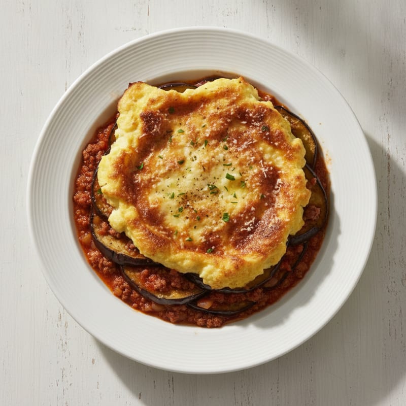 Classic Beef and Eggplant Moussaka