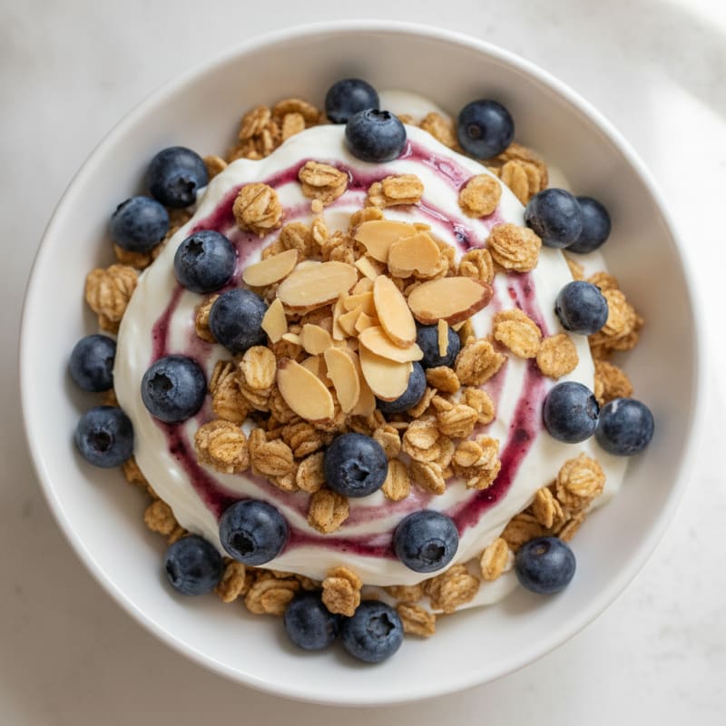 Protein Berry Yoghurt Parfait