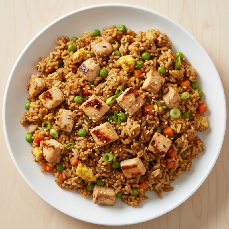Chicken and Vegetable Fried Rice