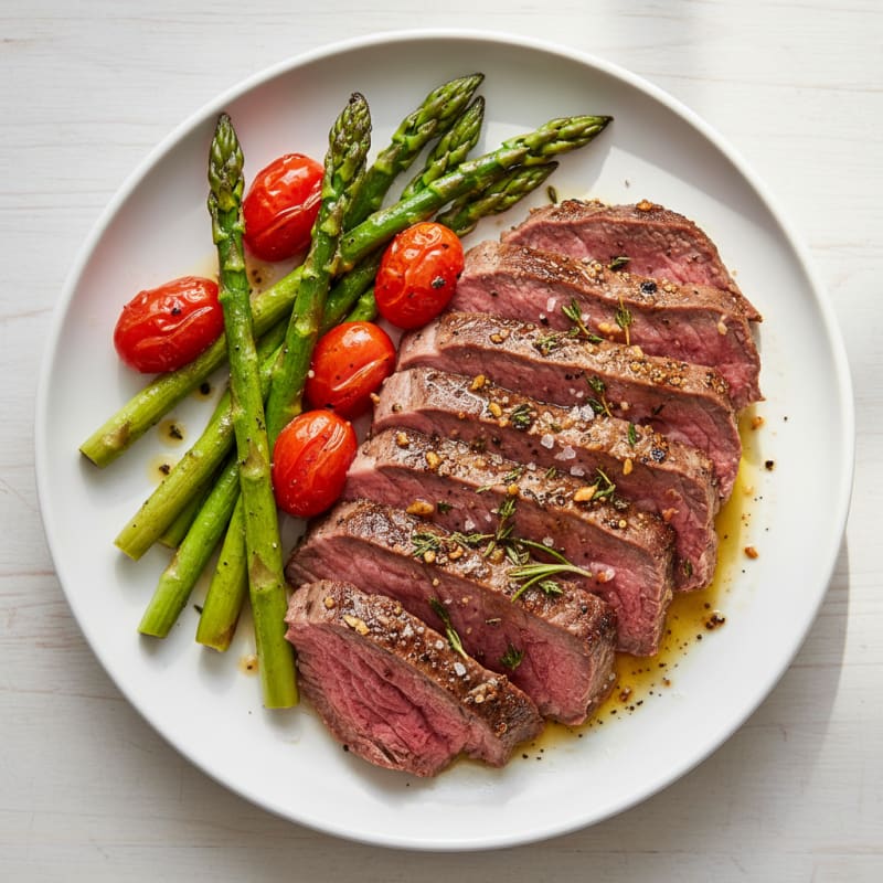 Tender Garlic Herb Roasted Beef