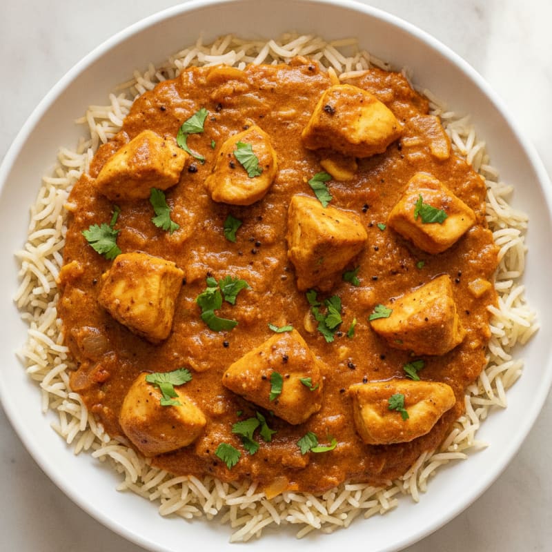 Indian Spiced Chicken Masala with Basmati