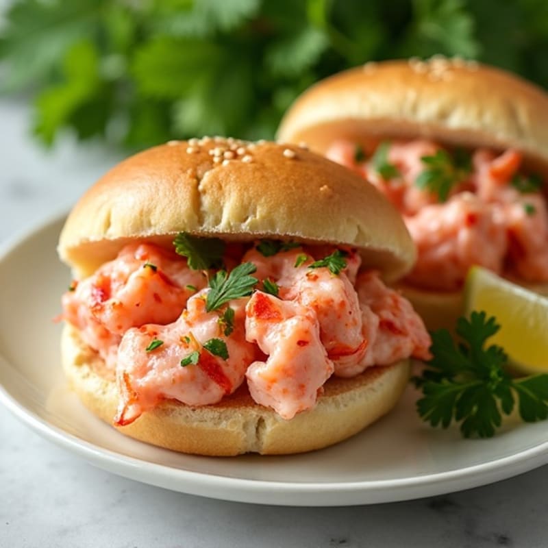 Fresh Lobster Rolls with Lemon Herb Dressing