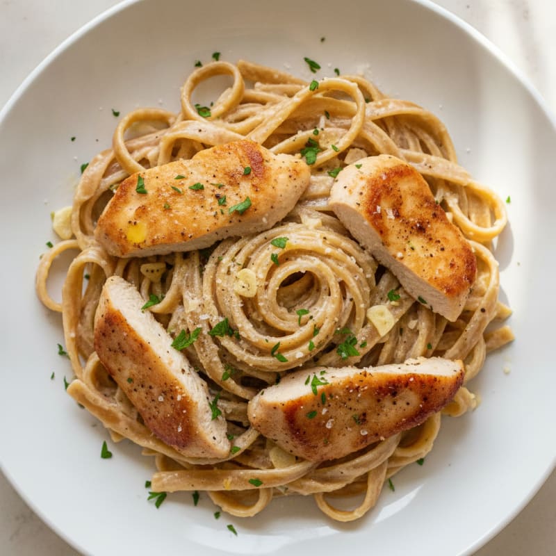 Chicken Alfredo Fettuccine
