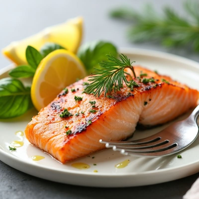 Lemon Herb Grilled Salmon