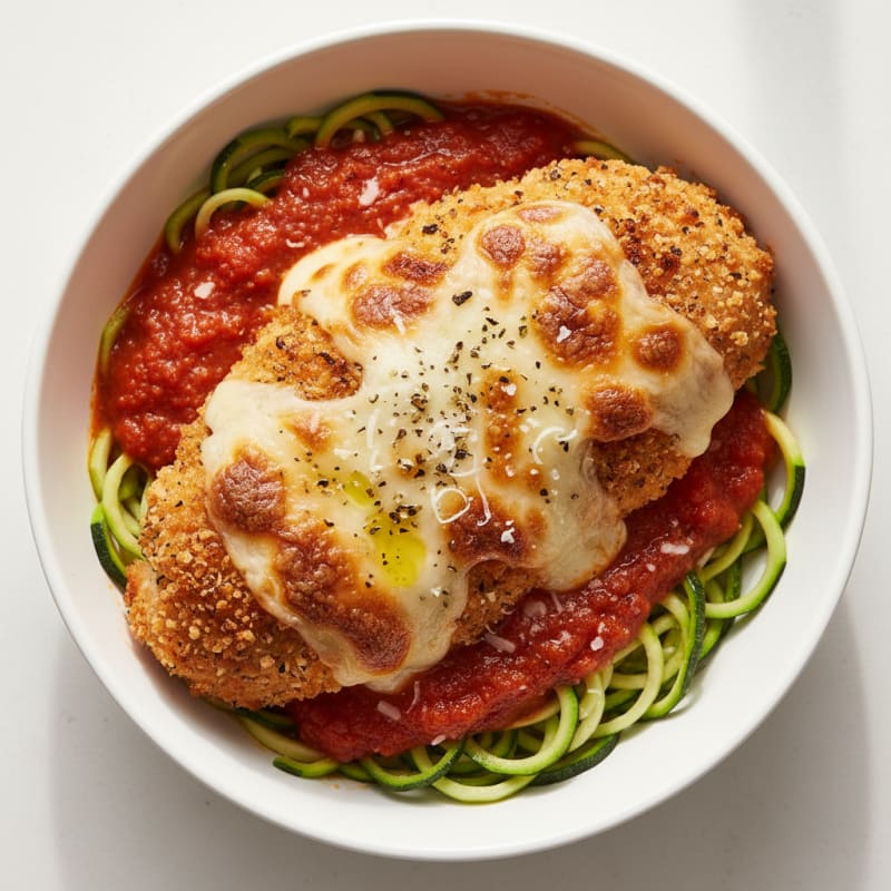 Baked Chicken Parmesan with Marinara