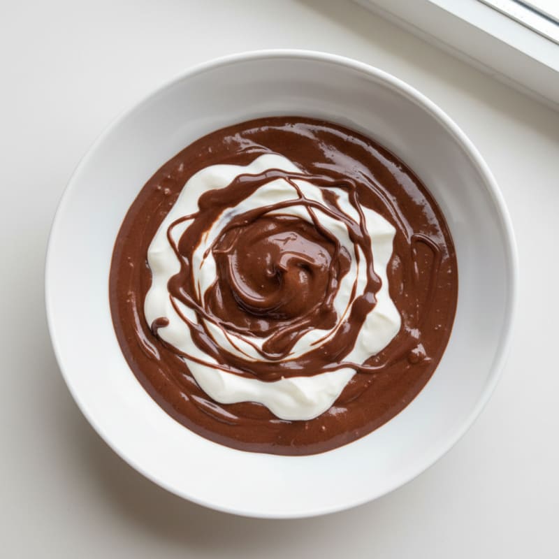 Silky Chocolate Protein Pudding with Greek Yogurt