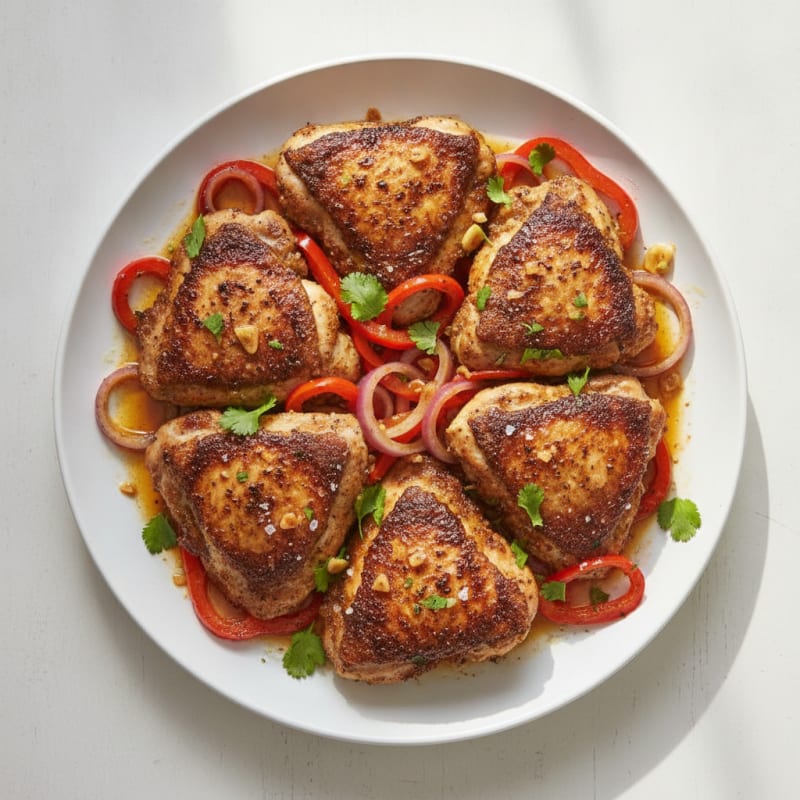 Jamaican Jerk Chicken Thighs