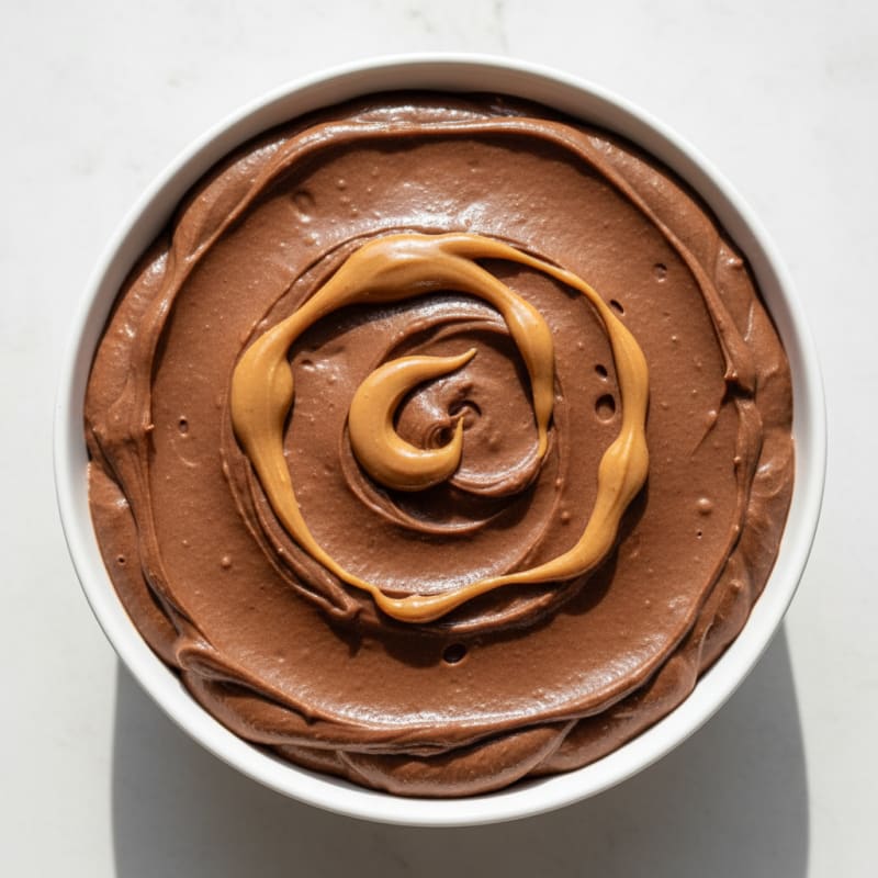 Chocolate Protein Mousse with Cottage Cheese