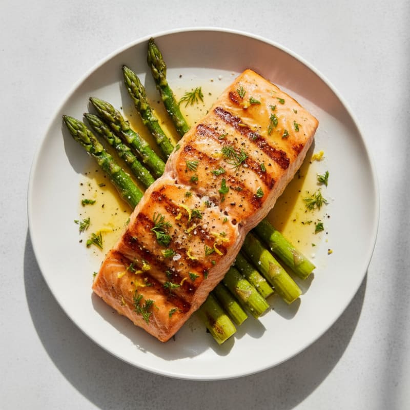 Lemon Herb Grilled Salmon