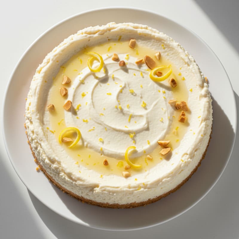 Creamy Greek Yogurt Protein Cheesecake