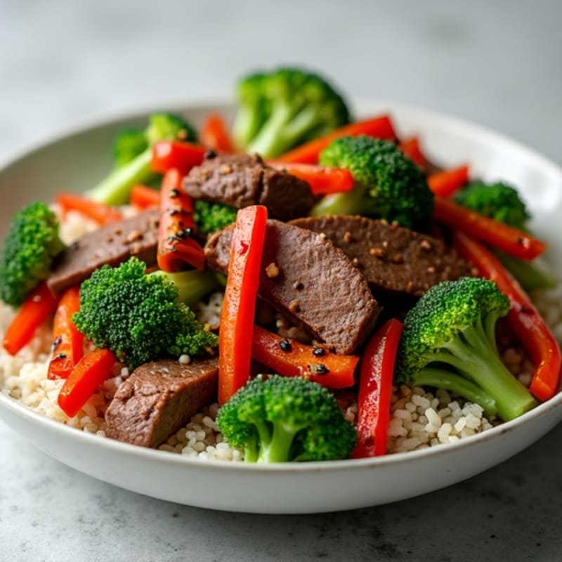 Tender Beef and Crispy Broccoli Stir-Fry