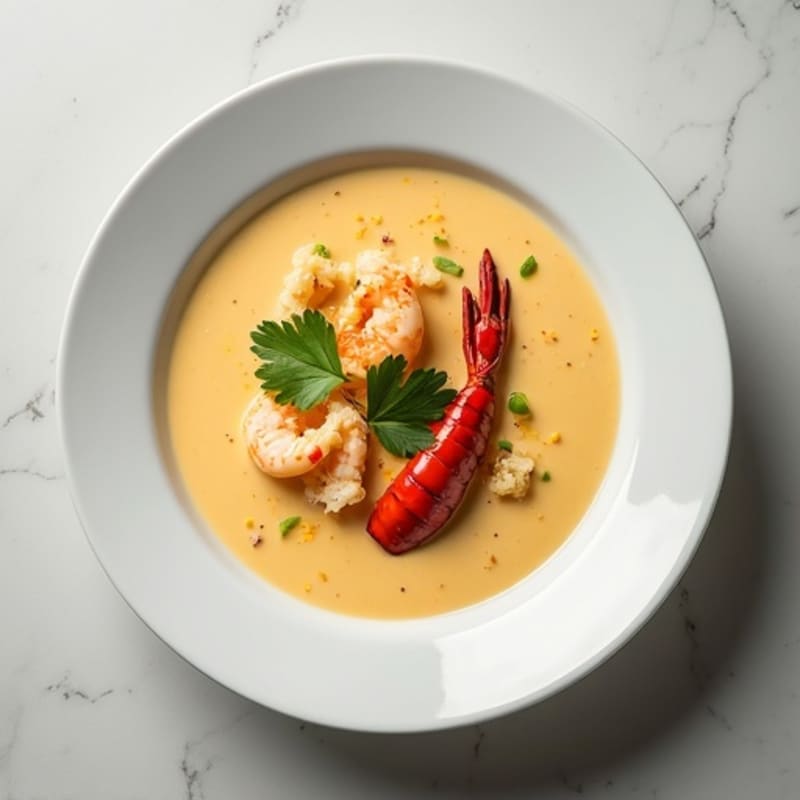 Silky Lobster Coconut Cream Soup