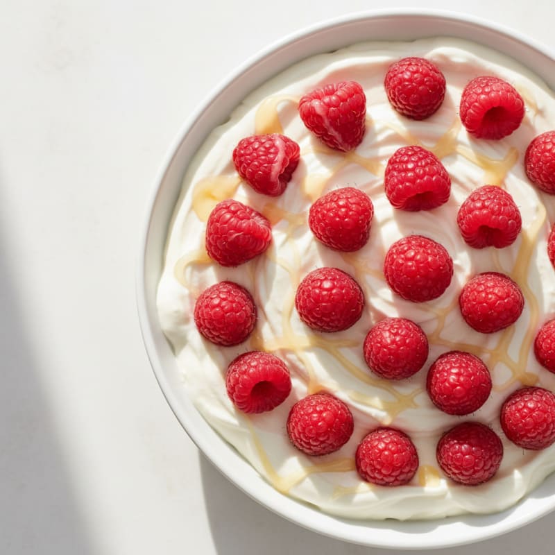 Creamy Greek Yogurt with Vanilla Protein Powder
