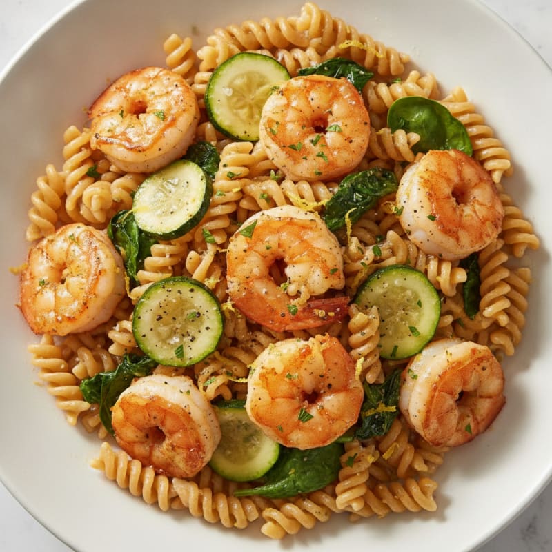 Garlic Butter Shrimp Pasta