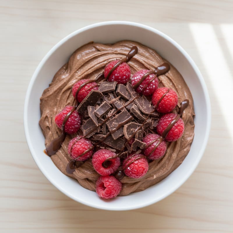 Greek Yogurt Chocolate Protein Pudding