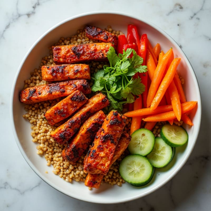 Spicy Fire-Roasted Protein Power Bowl