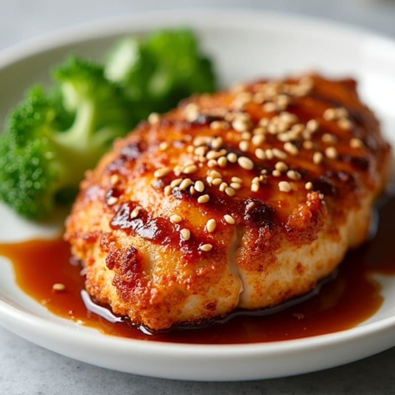 Crispy Pan-Seared Teriyaki Chicken