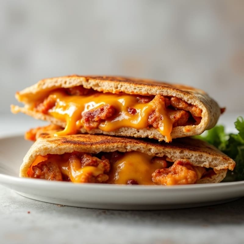 Crispy BBQ Chicken Quesadilla
