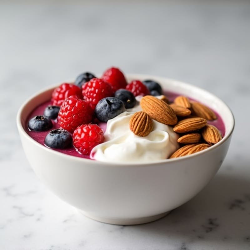 Protein-Packed Coconut Whipped Cream Bowl