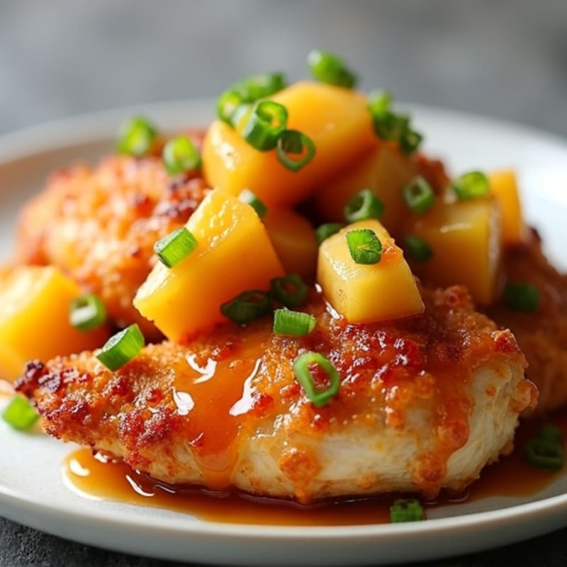 Crispy Baked Sweet and Sour Chicken