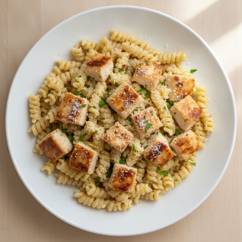 Classic Garlic Parmesan Pasta