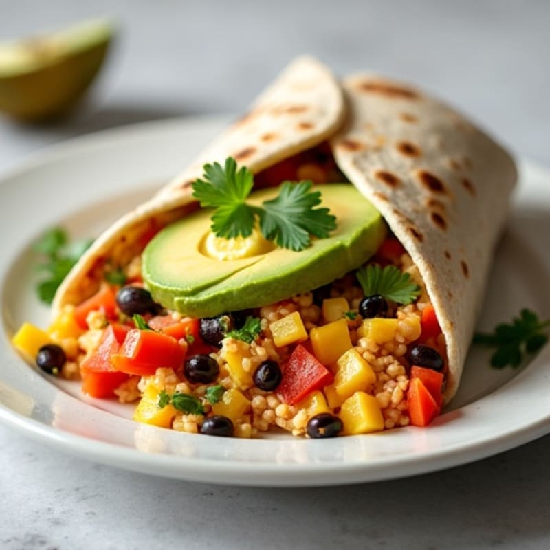 Egg White Scramble with Lean Ground Turkey and Black Beans