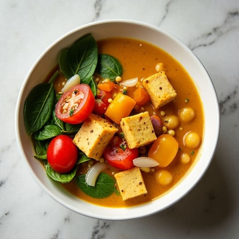Creamy Coconut Curry Chickpea Stew