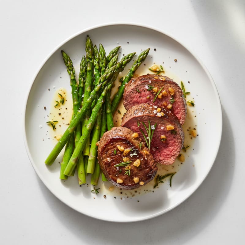 Garlic Herb Roasted Beef Tenderloin