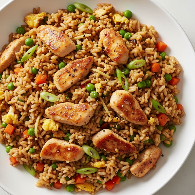 Chicken and Egg Fried Rice