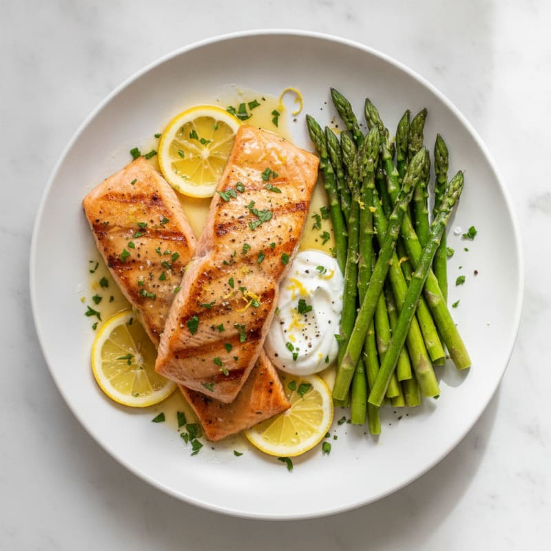 Lemon Herb Grilled Salmon