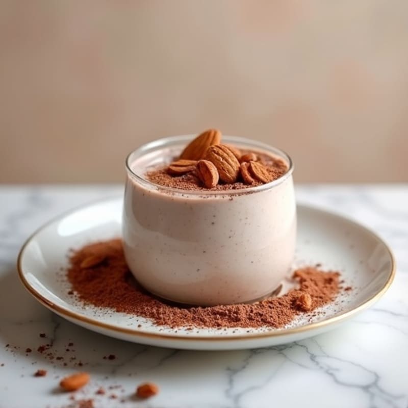 Creamy Vegan Protein Pudding with Chia and Pea Protein