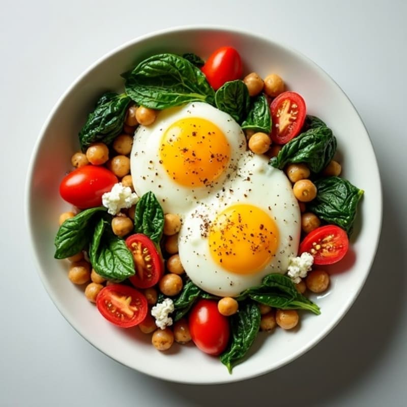 Mediterranean Herb-Baked Eggs with Feta