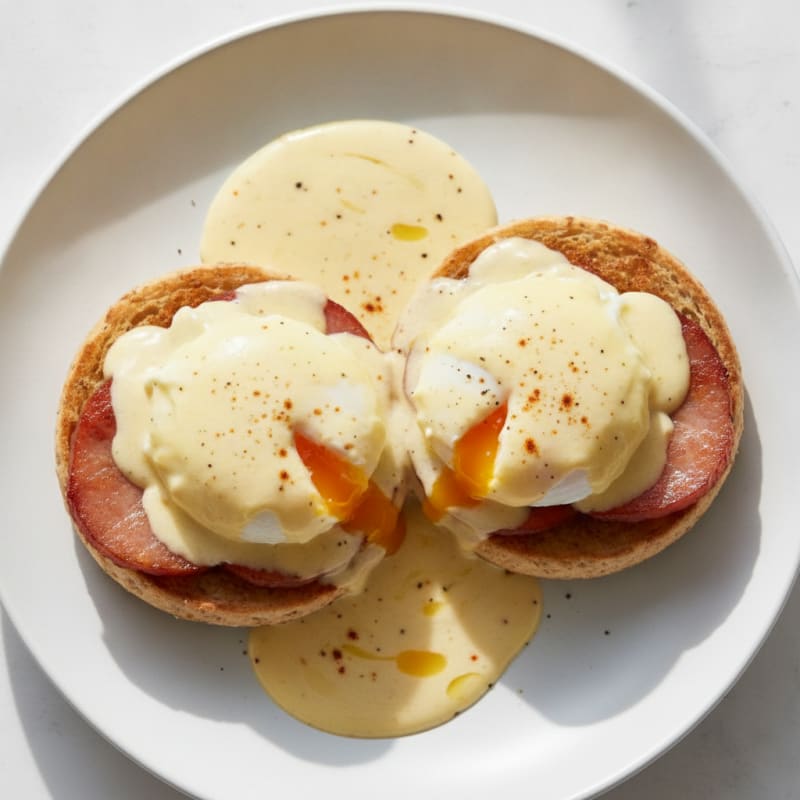 Classic Eggs Benedict with Hollandaise