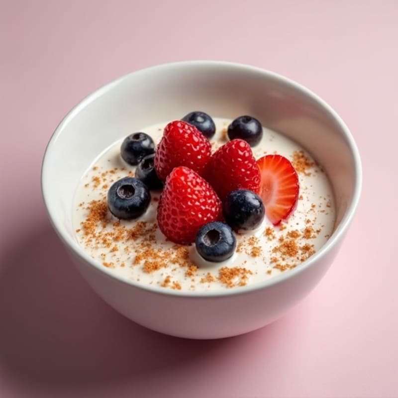 Silky Cottage Cheese and Berry Protein Bowl