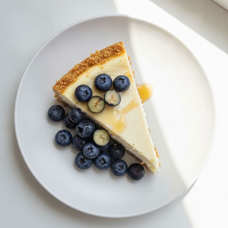 Creamy Greek Yogurt Protein Cheesecake