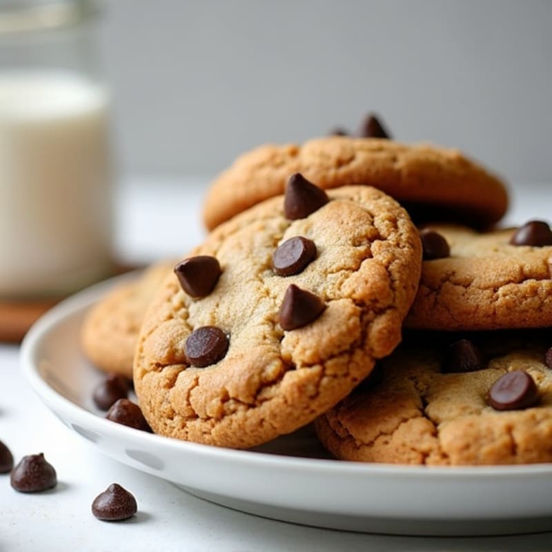 Protein-Packed Almond Flour Chocolate Chip Cookies